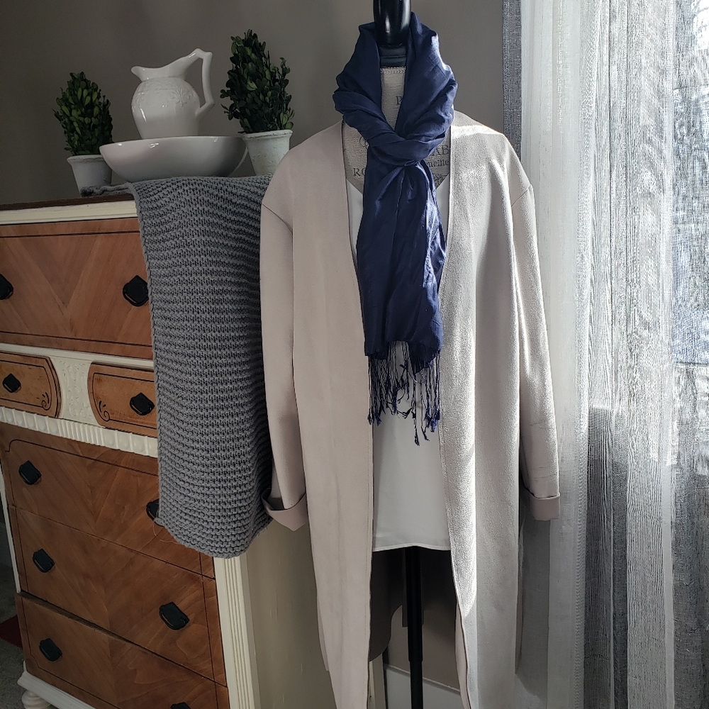 FINAL SALE LAST DAY 4/3 Zara Sueded Jacket
